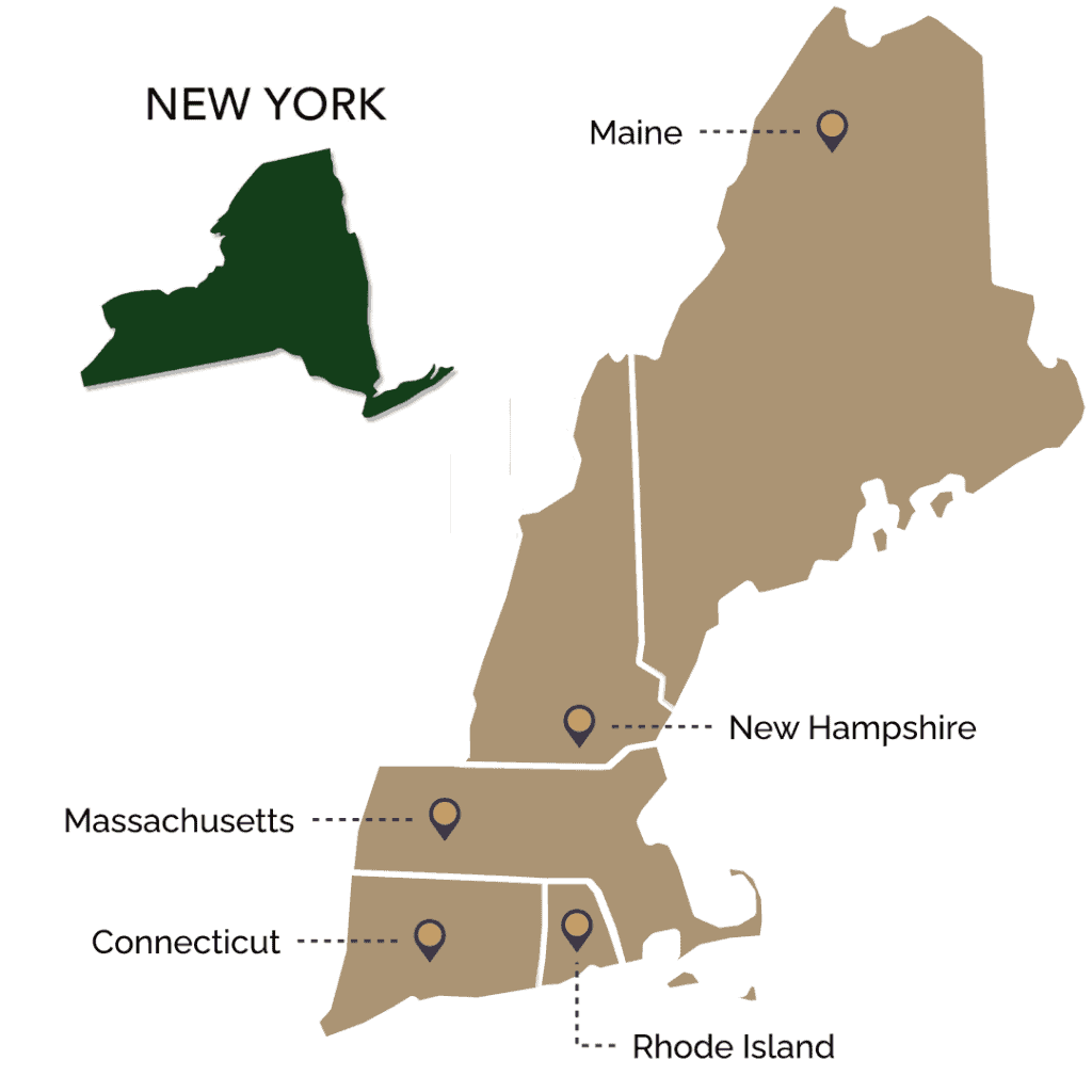 New England Minus VT